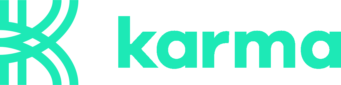 Karma green logo